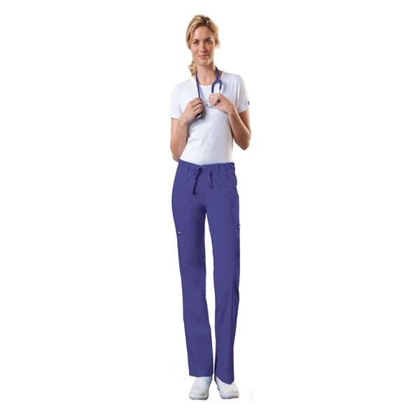 Scrub Pant 65% Polyester / 35% Cotton 4 Pockets X-Small Grape Womens Ea