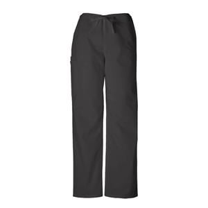Cherokee Scrub Pant 65% Plstr/35% Ctn 3 Pockets 2X Large Black Unisex Ea