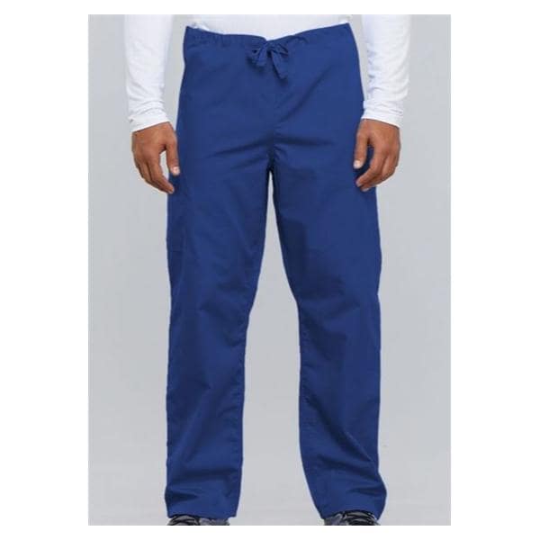 Cherokee Scrub Pant 3 Pockets 2X Small Royal Blue Unisex Ea