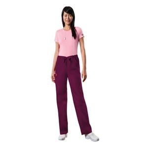 Scrub Pant 3 Pockets X-Large Wine Unisex Ea