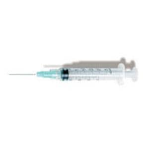Hypodermic Syringe/Needle 21gx1" 3cc Green Conventional Low Dead Space 100/Bx, 10 BX/CA