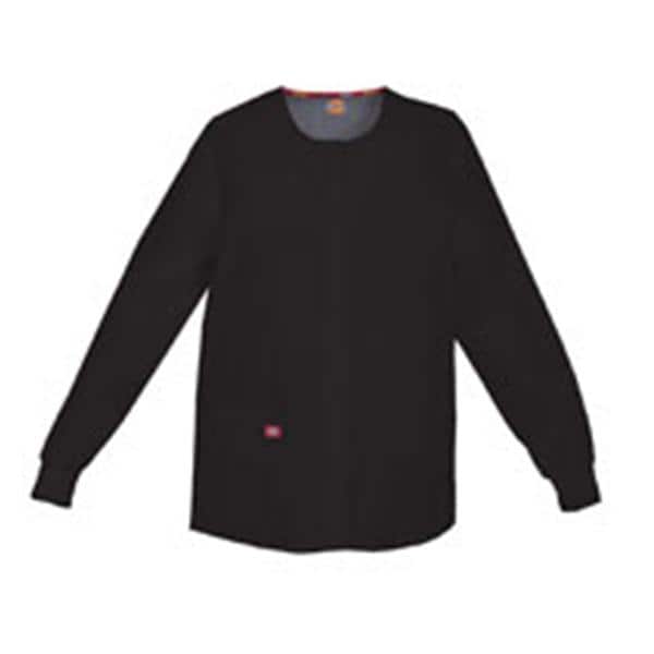 Warm-Up Jacket 2 Pockets Knit Cuffs 3X Large Black Womens Ea