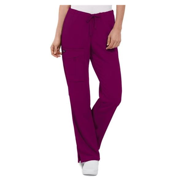Jockey Scrub Pant 4 Pockets Large Plumberry Womens Ea