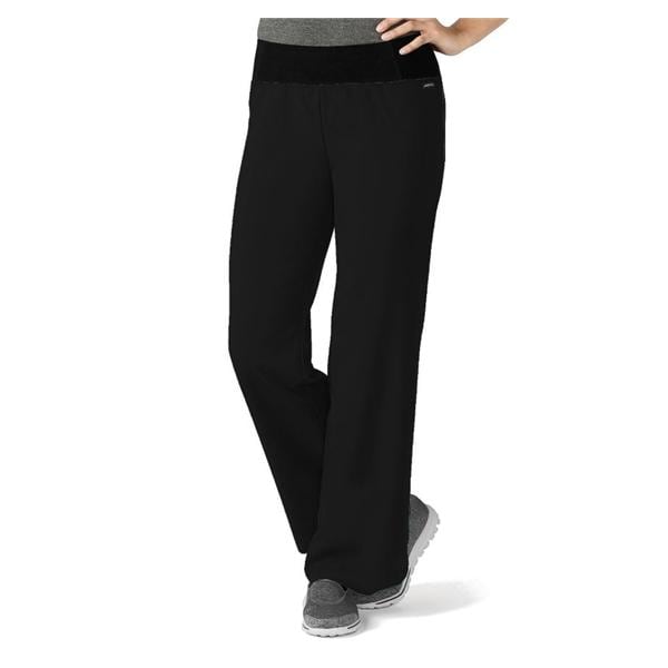 Jockey Scrub Pant 1 Pocket Medium Black Womens Ea