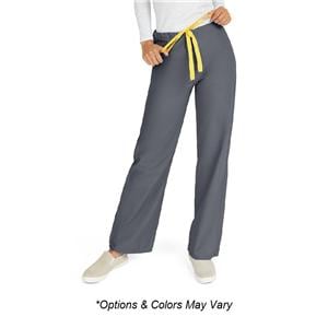 AngelStat Scrub Pant 3 Pockets X-Small Charcoal Unisex Ea