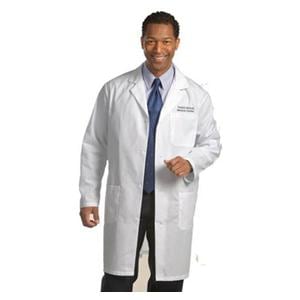 Lab Coat 3 Pockets Long Sleeves White Mens Ea