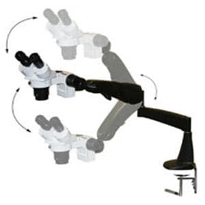 Dual Magnifier Stereoscope Pneumatic Arm Ea