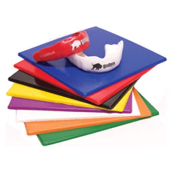 PolyShok Mouthguard Material White .125" 18/Pk