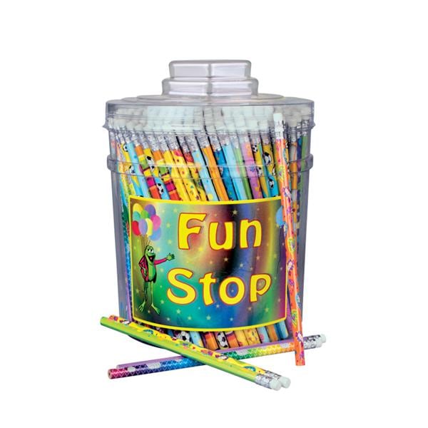 Pencils Canister Mix Assorted 288/Pk