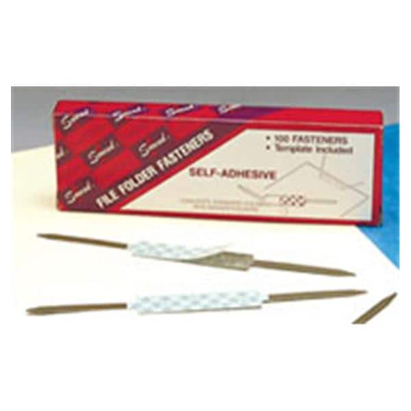 Self Adhesive Folder Fasteners 2" 100/Bx