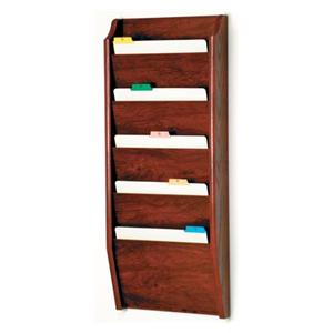 Chart Holder 5-Pocket Mahogany 14x36x3.75 Ea Ea