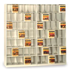 VuStak Open Shelves 6Tier 1/Pk 1/Pk