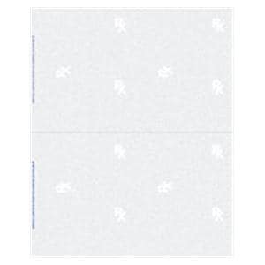 Laser Prescription Paper Medicaid Approved Half Sheet With Perforation 500/Pk, 5 PK/CA