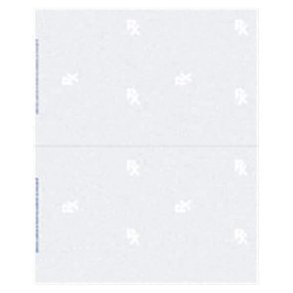 Laser Prescription Paper Medicaid Approved Half Sheet With Perforation 500/Pk, 5 PK/CA