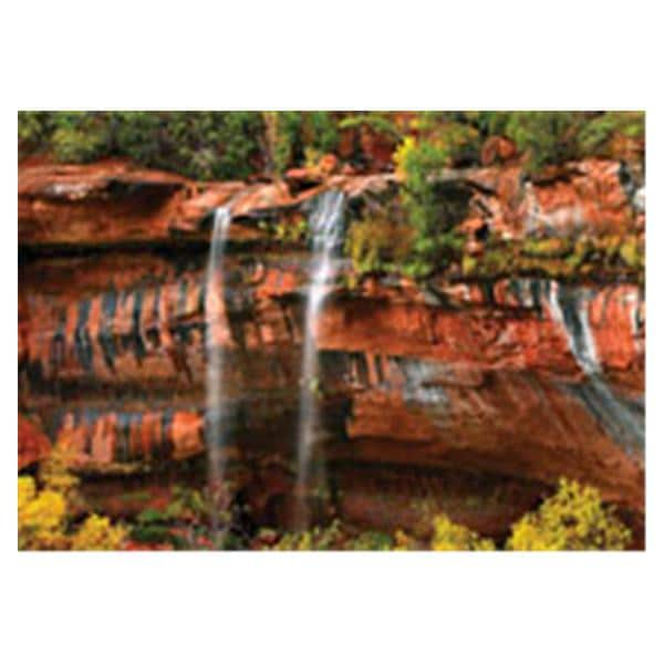 CeilingScenes Acoustic Tile Red Cascade 1-Tile Square 24 in x 24 in Ea