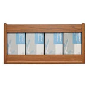 Wood Glove Wall Rack Rectangle Ea