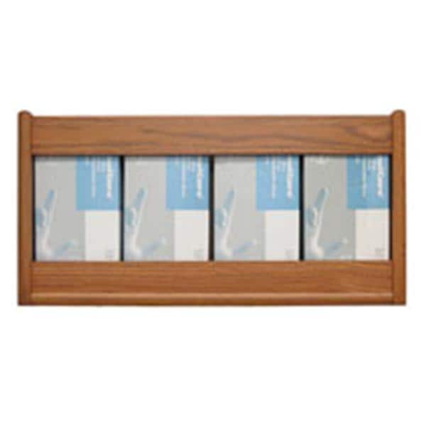Wood Glove Wall Rack Rectangle Ea