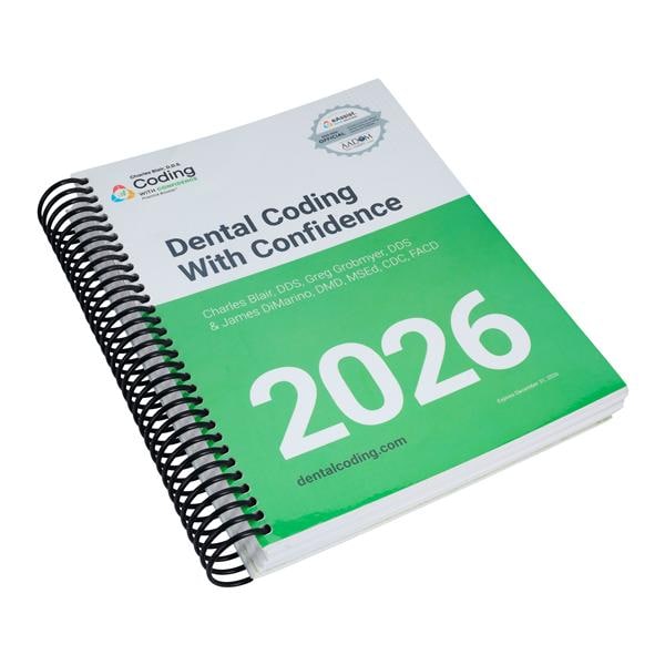 Coding With Confidence Dental Coding Book 2026 Ea
