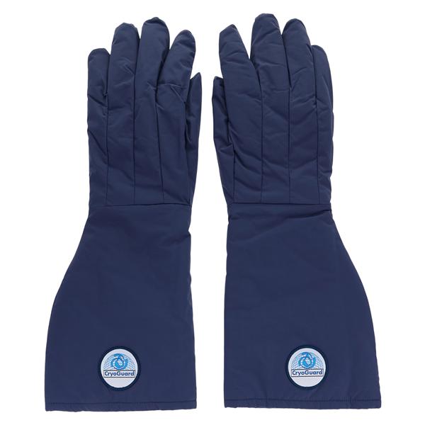 Nylon Cryogenic Gloves Large / Elbow Length Blue 1/Pr
