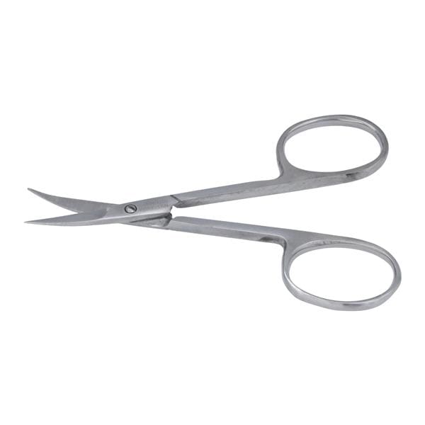 Cuticle Scissors 3-1/2" Curved/Short Stainless Steel Ea