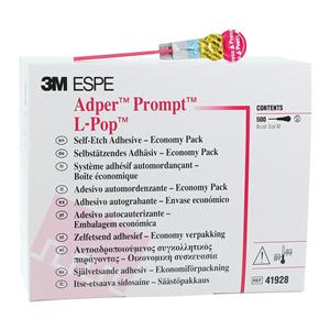 3M Adper Prompt L-Pop Self Etch Adhesive 4.8ml Economy Pack 500/Bx