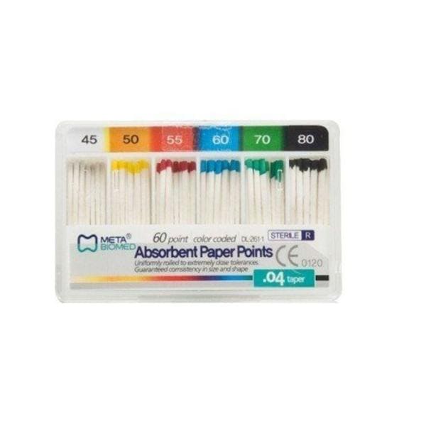 Hygenic Greater Taper Paper Points 0.04 144/Bx