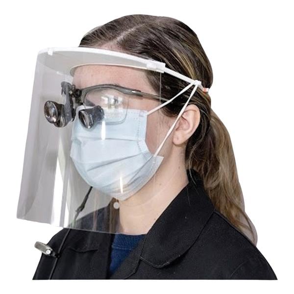 Infection Control Face Shield 1 / Bag White Reusable Ea