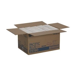Pacific Blue Basic Paper Towel C-Fold 40% Recycled Fiber White 2400/Ca