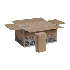 Pacific Blue Basic Paper Towel Multifold Dsp Fbr 1 Ply 9.2"x9.4" Brn 16Pk/Ca