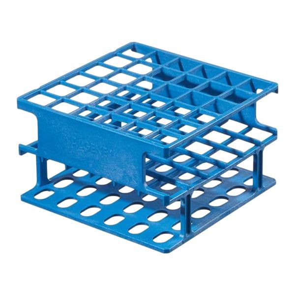Nalgene Unwire Test Tube Rack 13mm/Half-Size 36 Place Blue EA