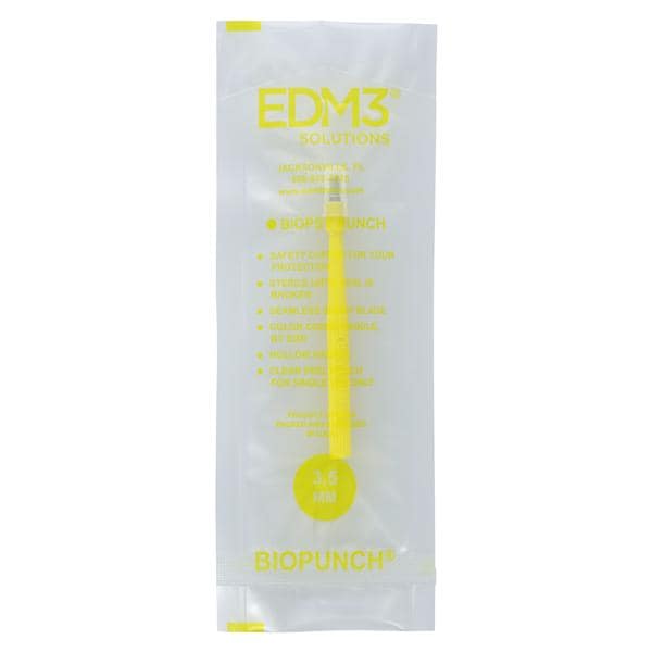 Biopunch Biopsy Punch 3.5mm Stainless Steel Blade Sterile Disposable 25/Bx