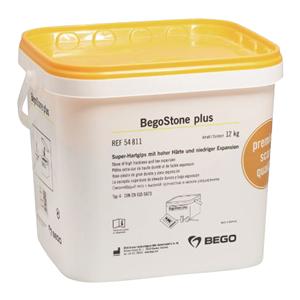 BegoStone Plus Plaster Super Hard Plaster Ivory 35 12kg/Ea