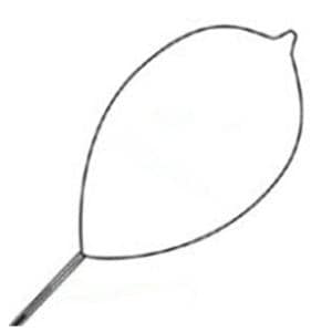 Optimizer Polypectomy Snare 230cm Oval Medium 23mm Firm Loop Wire Strl Dsp 10/Ca