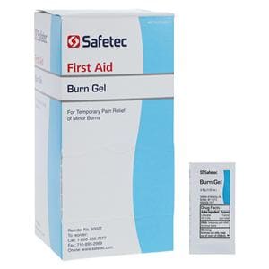 Safetec Burn Relief Gel 0.9gm Pouch 144/Bx, 12 BX/CA