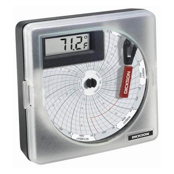 Dickson SK4/SL4 Temperature Chart Recorder ABS Plastic -30 to 50°C Ea