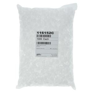 Flange Plug Cap Polyethylene Clear 1000/Bg