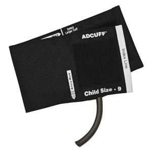 Diagnostix Adcuff Blood Pressure Cuff & Bladder 9 Blk LF f/ Plm Styl Instrmnt Ea