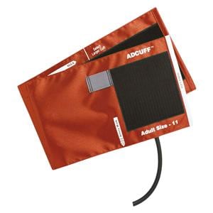 Adcuff Blood Pressure Cuff & Bladder Size 11 Orng LF For Plm Sty Insts Ea