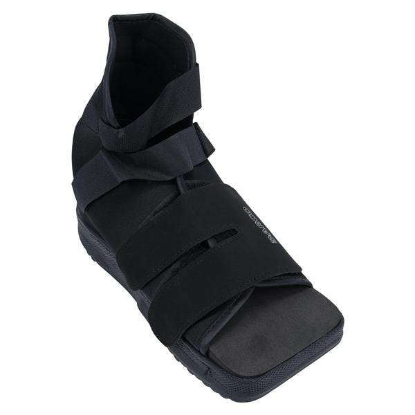 SlimLine Cast Boot Polyester Black Small Men 5-6.5 / Women 6-7.5