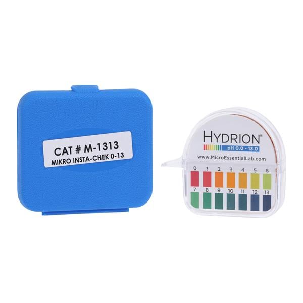 Hydrion Mikro pH Test Strip 0-13 Range Ea