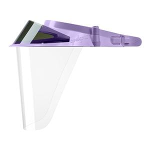 Op-D-Op II Full Face Visor Shield Violet Reusable Frame Ea
