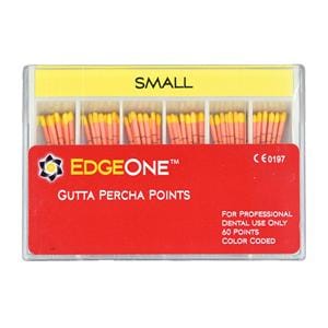 EdgeEndo Gutta Percha Points Small Size #20 Yellow 60/Pkg
