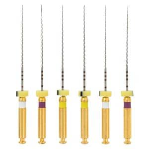 EdgeFind Endo File 25 mm Nickel Titanium Assorted Assorted 6/Pk