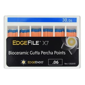 EdgeEndo Gutta Percha Points Size #30 Size #30 Blue 60/Pk