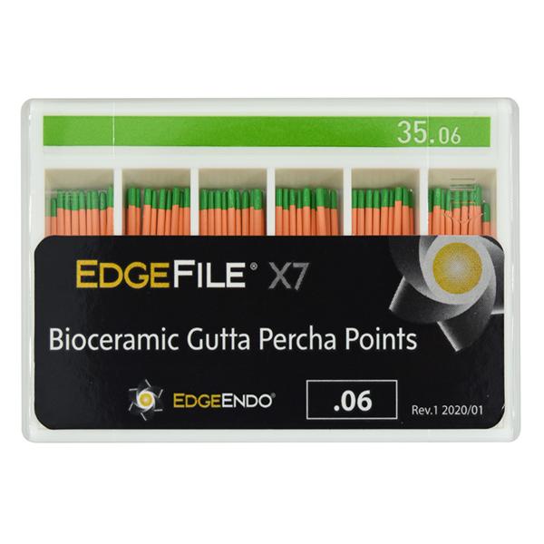 EdgeEndo Gutta Percha Points Size #35 Size #35 Green 60/Pk