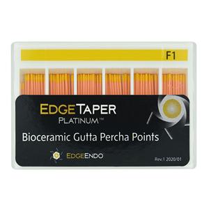 EdgeEndo Gutta Percha Points F1 Size #20 Yellow 60/Pk