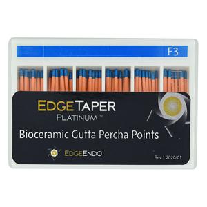 EdgeEndo Gutta Percha Points F3 Size #30 Blue 60/Pk