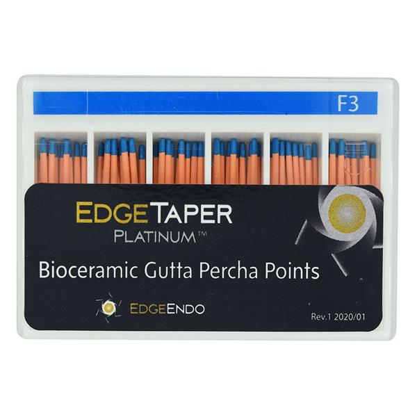EdgeEndo Gutta Percha Points F3 Size #30 Blue 60/Pk