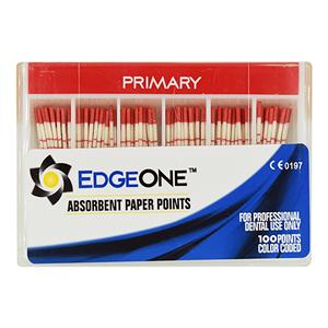 EdgeOne Fire Paper Points Size #25 Primary Red Cone 100/Pk