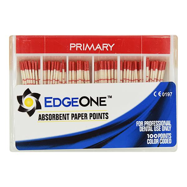 EdgeOne Fire Paper Points Size #25 Primary Red Cone 100/Pk